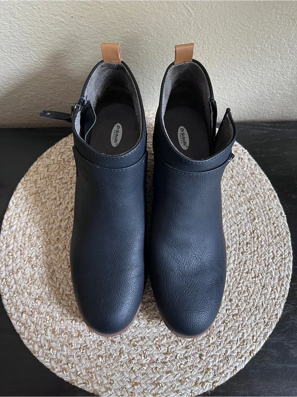 Dr. Scholl's Bianca Ankle Boot Black NWOT 9.5
